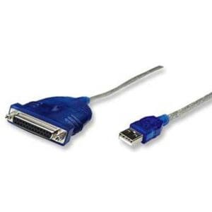 2M USB - DB25 SOCKET PARALLEL ADAPTER CABLE