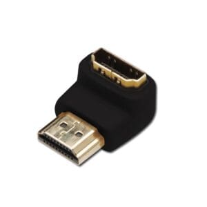 HDMI HIGH SPEED RIGHT ANGLED ADAPTOR - M-F DOWN FACING