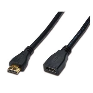 2M HDMI-A MALE TO FEMALE HIGH SPEED EXTENSION CABLE