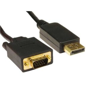 Displayport to VGA Adaptor Cable M-M
