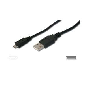 USB A MALE TO USB MICRO B MALE CABLE