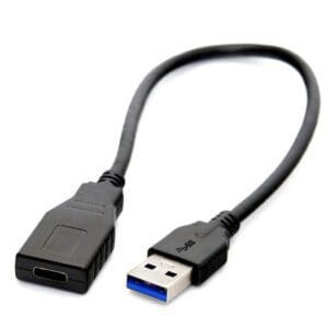 0.15M USB A TO USB TYPE C ADAPTOR CABLE - M-F