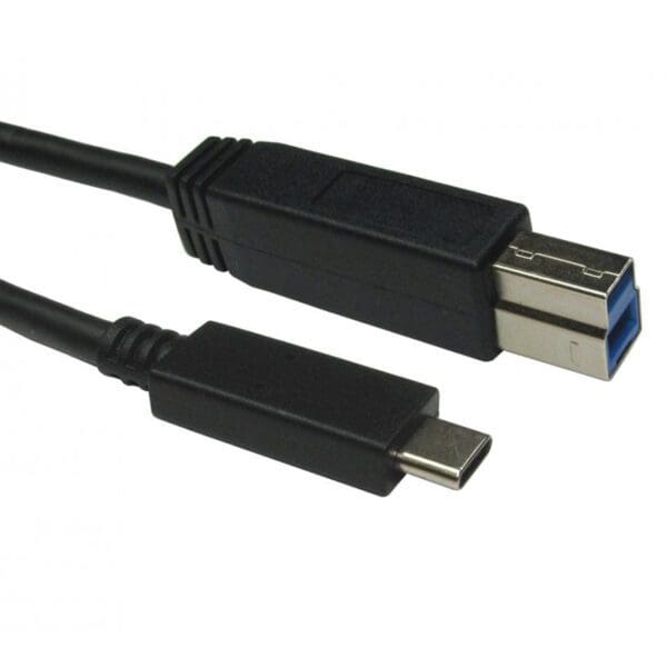 2M USB 3.0 TYPE C MALE TO USB B MALE