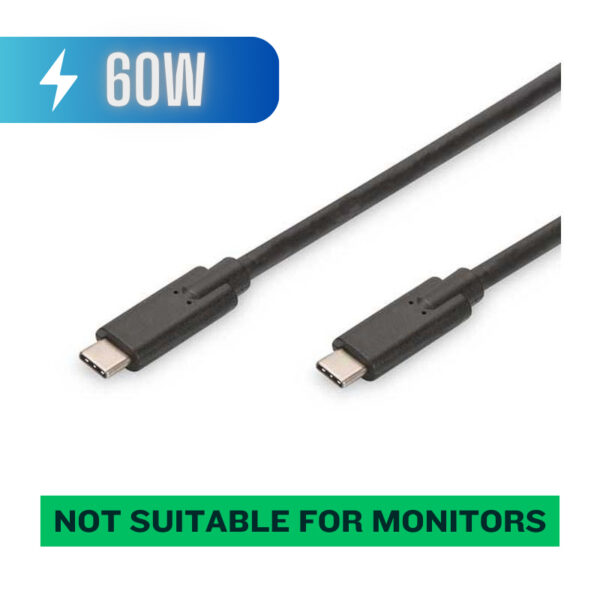 USB TYPE C/M - USB TYPE C/M CABLE - GEN.1 - 5GB / 60W