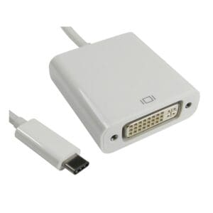0.15M USB TYPE C TO DVI ADAPTOR CABLE (M-F)
