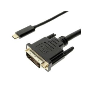 2M USB TYPE C TO DVI CABLE (M-M)