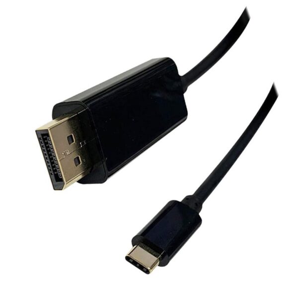 0.15M USB-C TO DISPLAYPORT ADAPTOR + POWER & DATA  (M-F)