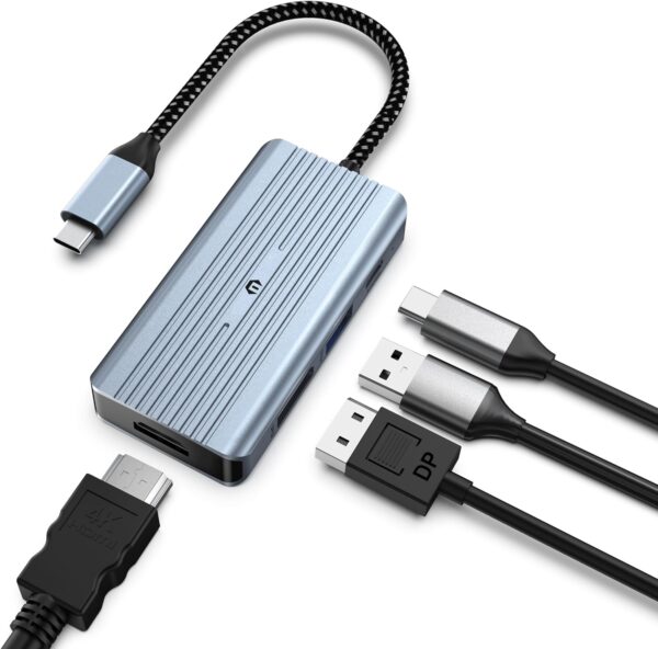 0.15M USB-C TO HDMI / DP / USB-C PD & USB-A 3.0 ADAPTER