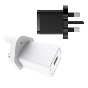 1 PORT USB A TRAVEL MAINS CHARGER / PSU 10.5W / 2.1A / 5V