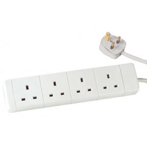 4 Way Mains Gang Strip - 2M