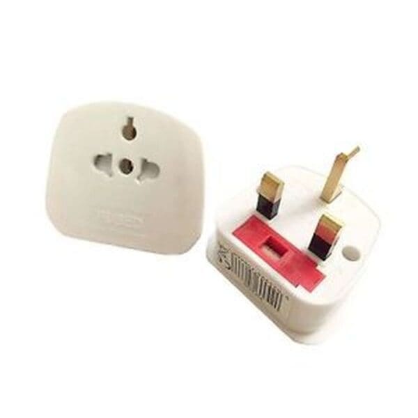 US/EUROPEAN TO UK MAINS ADAPTER - UK VISITOR ADAPTOR