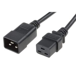5M IEC C20 Plug to IEC C19 Socket Power Extension Cable