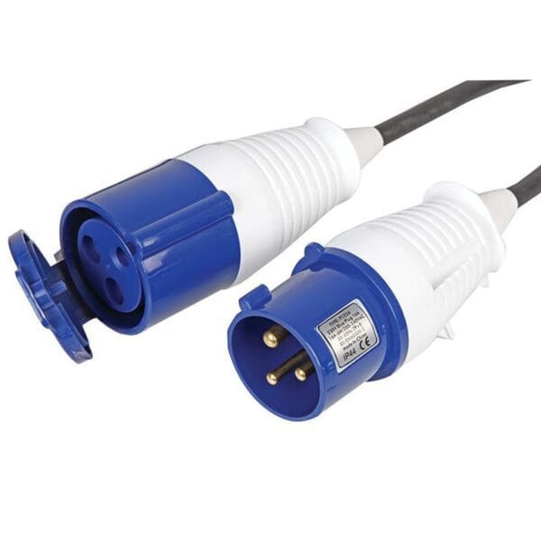 2M 32AMP COMMANDO EXTENSION CABLE - M-F