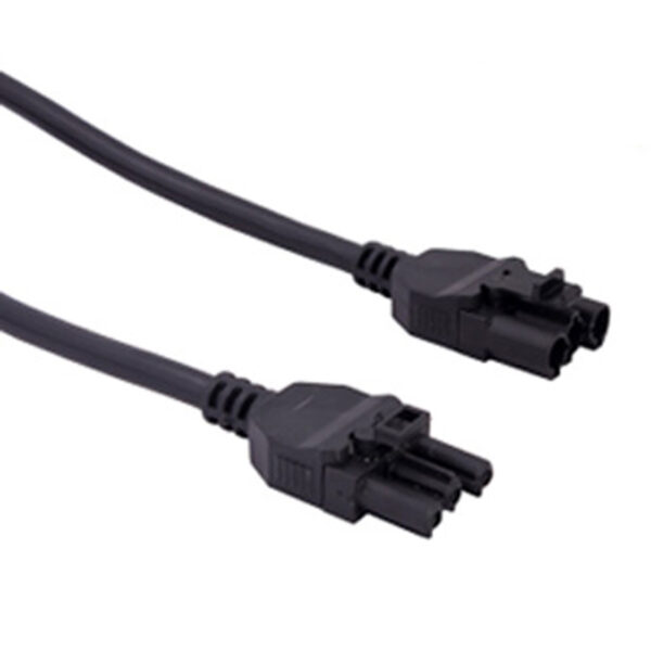 MALE TO FEMALE 3 POLE CONNECTOR EXTENSION CABLE