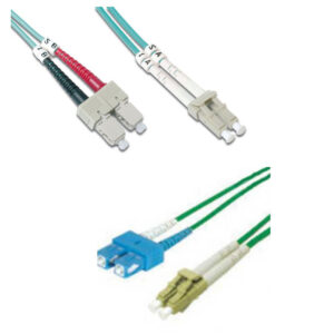 OM3 50/125 LC-SC DLX 2.8mm Fibre Optic Cable