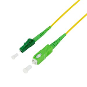 Singlemode 9/125 SC/APC-LC/APC Simplex Fibre Optic Cable