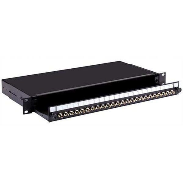 12 PORT DUPLEX (12+12) ST SINGLE MODE PATCH PANEL