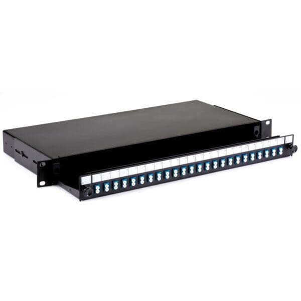 24 PORT DUPLEX (24+24) SC SINGLE MODE PATCH PANEL