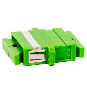 SC/APC DUPLEX SINGLE MODE FIBRE OPTIC MODULE -  GREEN F/F