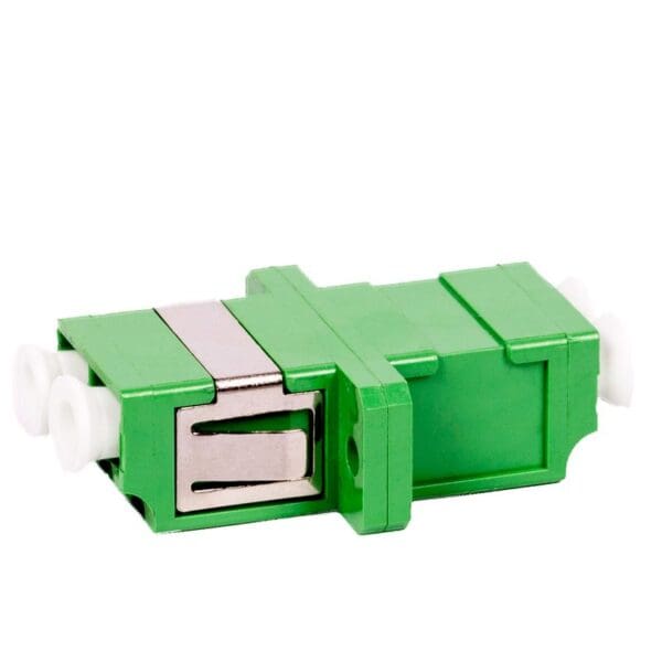 LC/APC DUPLEX SINGLE MODE FIBRE OPTIC MODULE -  GREEN F/F