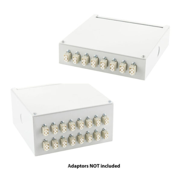 LC DUPLEX WALL MOUNT FIBRE OPTIC BREAKOUT BOX