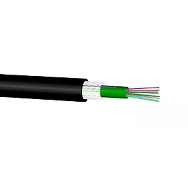 4 Core Loose Tube Cable LSZH - OM3 Black / Mtr.