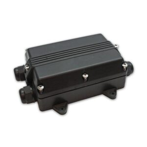 Compact Fibre Optic Enclosure to 24 Fibre - Black