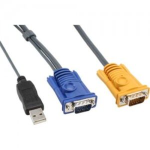 2M KVM OCTOPUS CABLE - USB/PS2 & VGA P-P