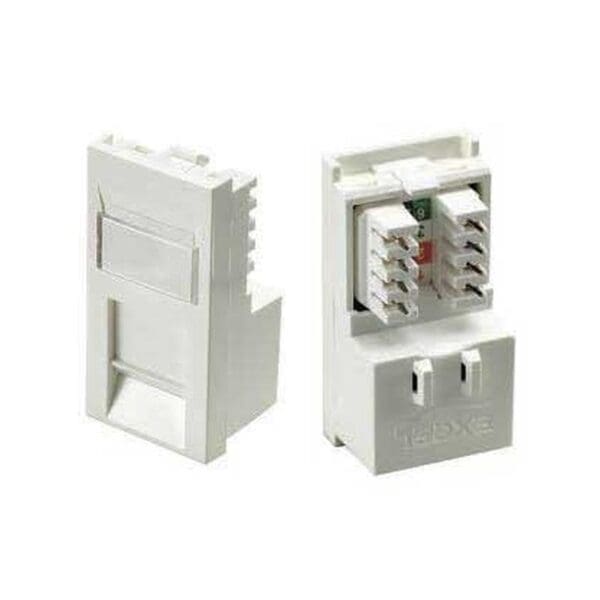 EXCEL RJ45 CAT.5e LOW PROFILE MODULE - STANDARD WIDTH