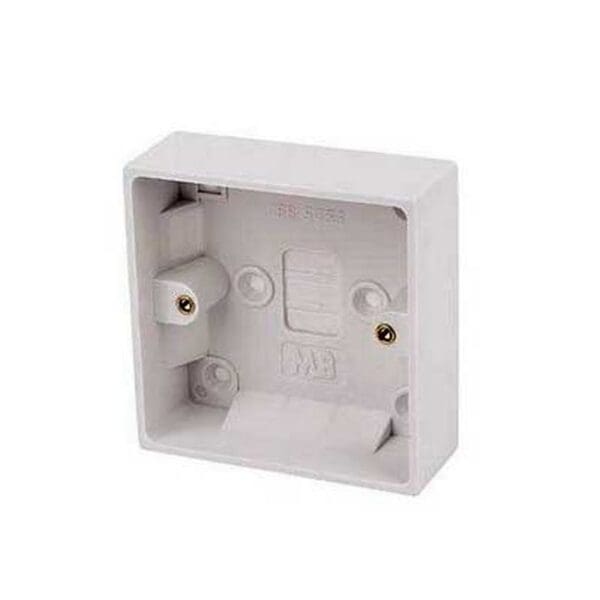 86x86mm SINGLE PATTRESS BACK BOX - STANDARD