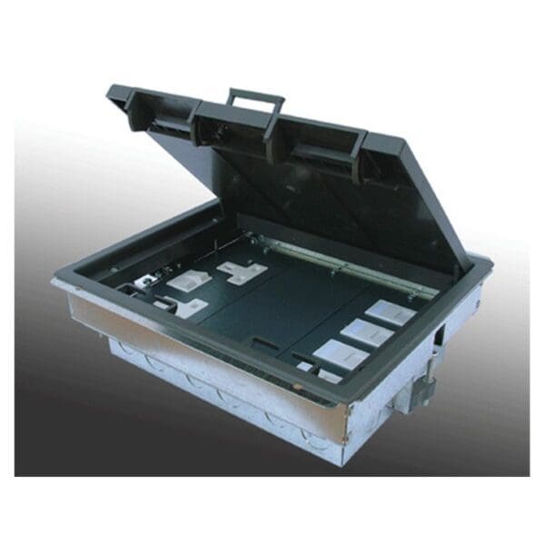 3 COMPARTMENT FLOOR BOX