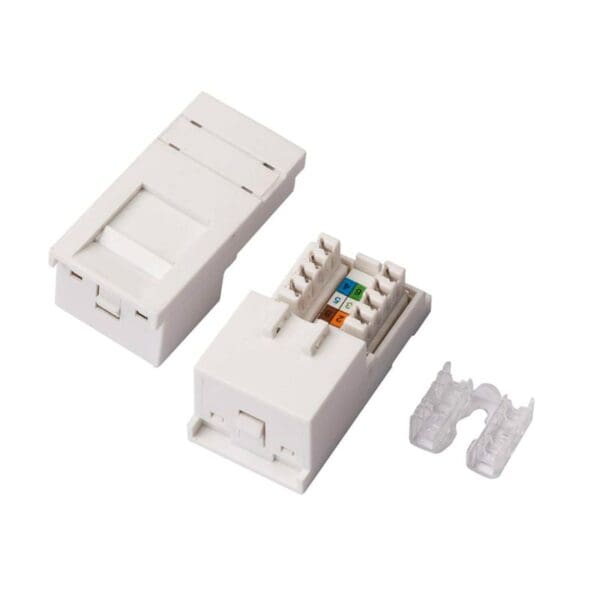 RJ45 CAT.5e UTP LOW PROFILE IDC MODULE