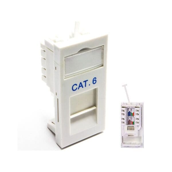 RJ45 CAT.6 UTP LOW PROFILE IDC MODULE