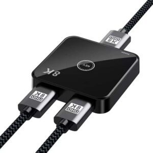 2 Way Ultra High Speed HDMI 2.1 Splitter - 8K @ 60Hz