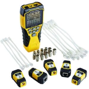 KLEIN CABLE TESTER KIT. C/W SCOUT PRO 3 TESTER REMOTE