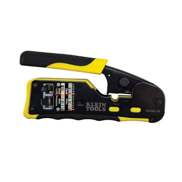 KLEIN PASS-THRU MODULAR WIRE CRIMPER