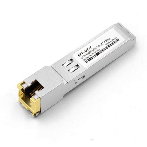 1Gb SFP RJ45 COPPER MINI GBIC TRANSCEIVER MODULE -  100M