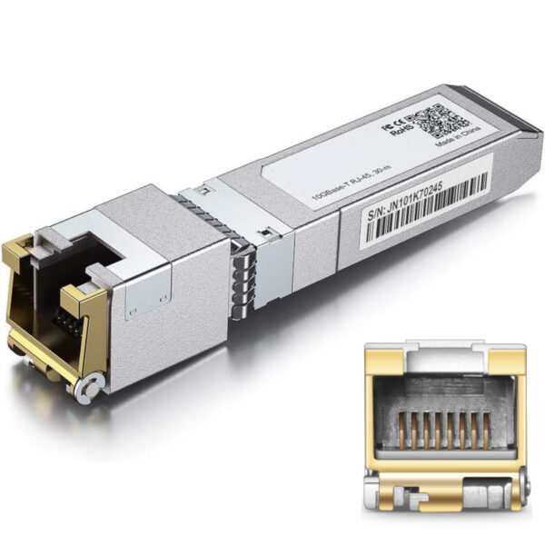 10Gb SFP RJ45 COPPER MINI GBIC TRANSCEIVER MODULE -  30M