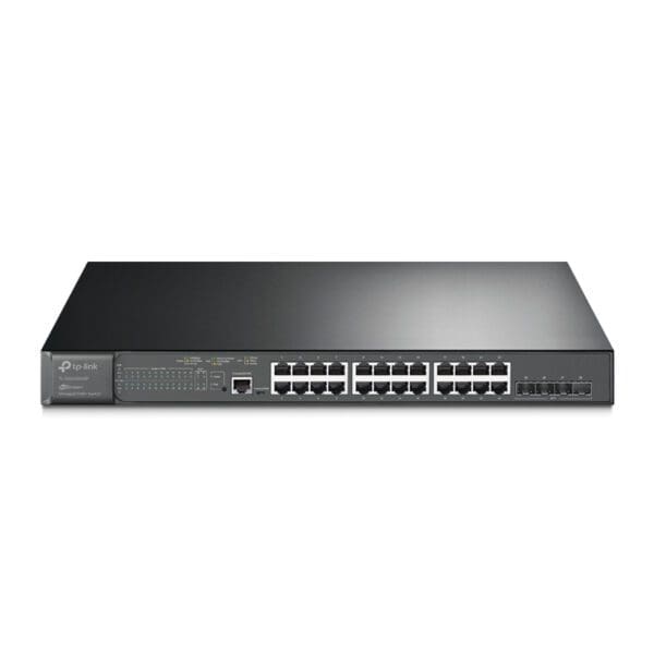 TP-LINK 24 x GIGABIT PoE SWITCH + 4x 10GB SFP+ PORTS - 400W