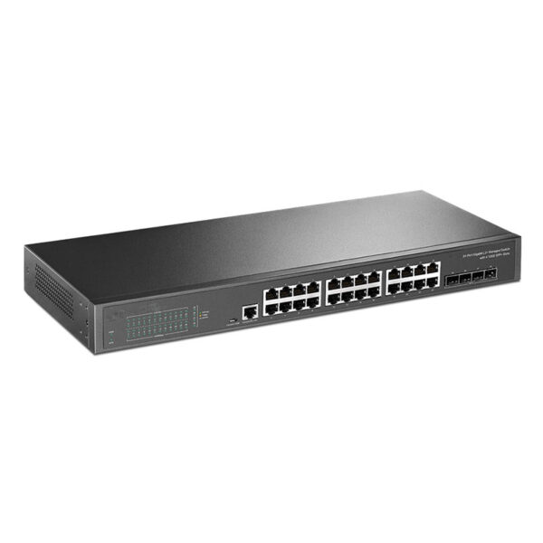 4 x 10GB SFP+ PORTS + 24 GIGABIT PORTS L3+ SWITCH