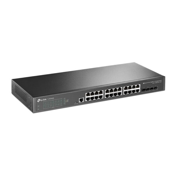 TP-LINK 4 x 10GB SFP+ PORTS + 24 GIGABIT PORTS L2+ SWITCH