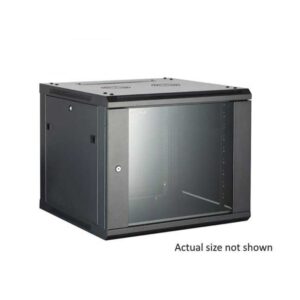 12U 19 Inch Wall Mounting Cabinet - 550mm Deep / Black