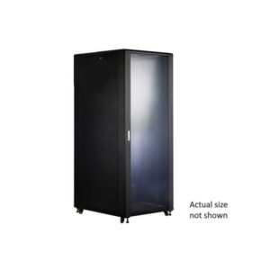 18U 19 Inch Network Floor Cabinet 600W x 600D - Glass Door