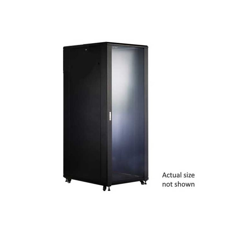 37U 19 Inch Server Floor Cabinet 800W x 1000D - Glass Door 37U 19 Inch Server Floor Cabinet 800W x 1000D - Glass Door