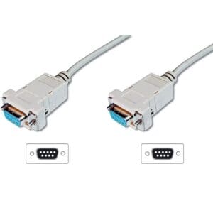 2M DB9S-DB9S NULL MODEM CABLE