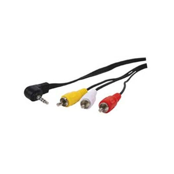 1M 3.5mm STEREO JACK - 3 PHONO PLUGS