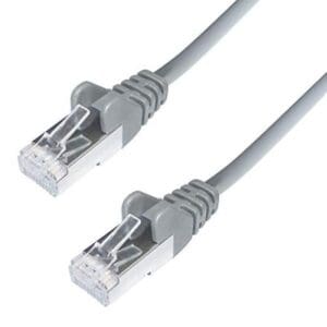1M CAT.6a 10Gb S-FTP PATCH CABLE - GREY (PVC)