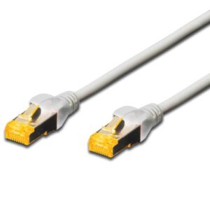 ECONOMY CAT.6a 10Gb S-FTP LSZH PATCH CABLE - GREY