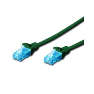 1M CAT.5e UTP PATCH CABLE - GREEN