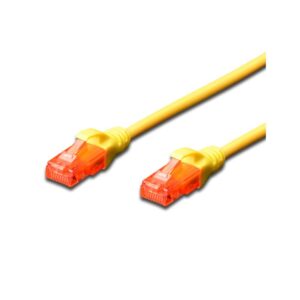 15M Cat.6 UTP LSZH Patch Cable - Yellow